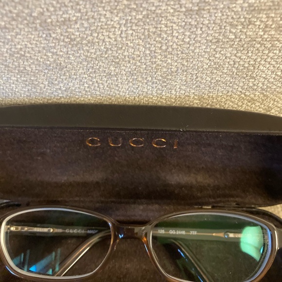 Gucci Prescription Glasses/Case and Cloth - Picture 15 of 17